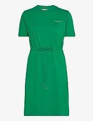Tommy Hilfiger - 1985 REG MINI CORP TEE DRSS SS - marškinėlių tipo suknelės - olympic green - 0