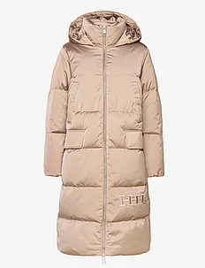 SATEEN HOODED DOWN MAXI, Tommy Hilfiger