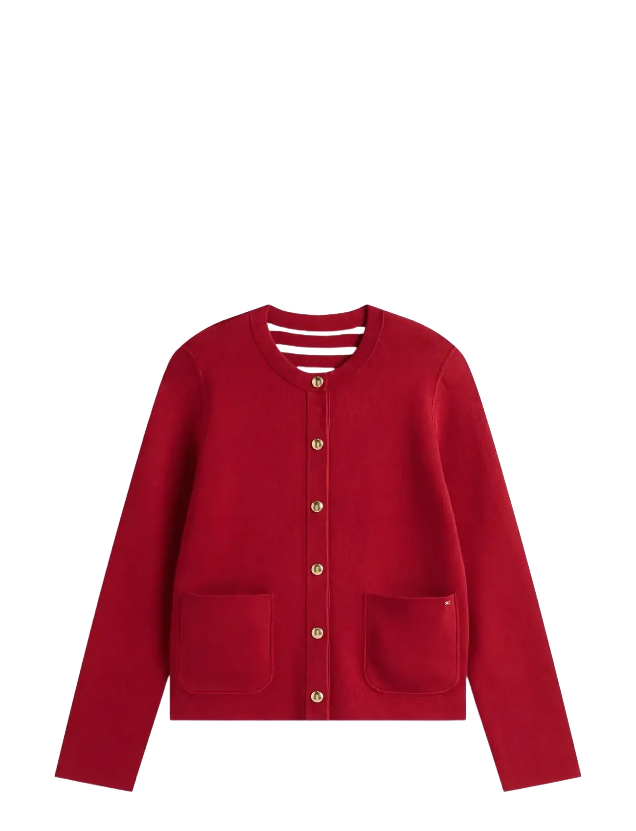 BR STP REGATTA RED / IVORY SILK