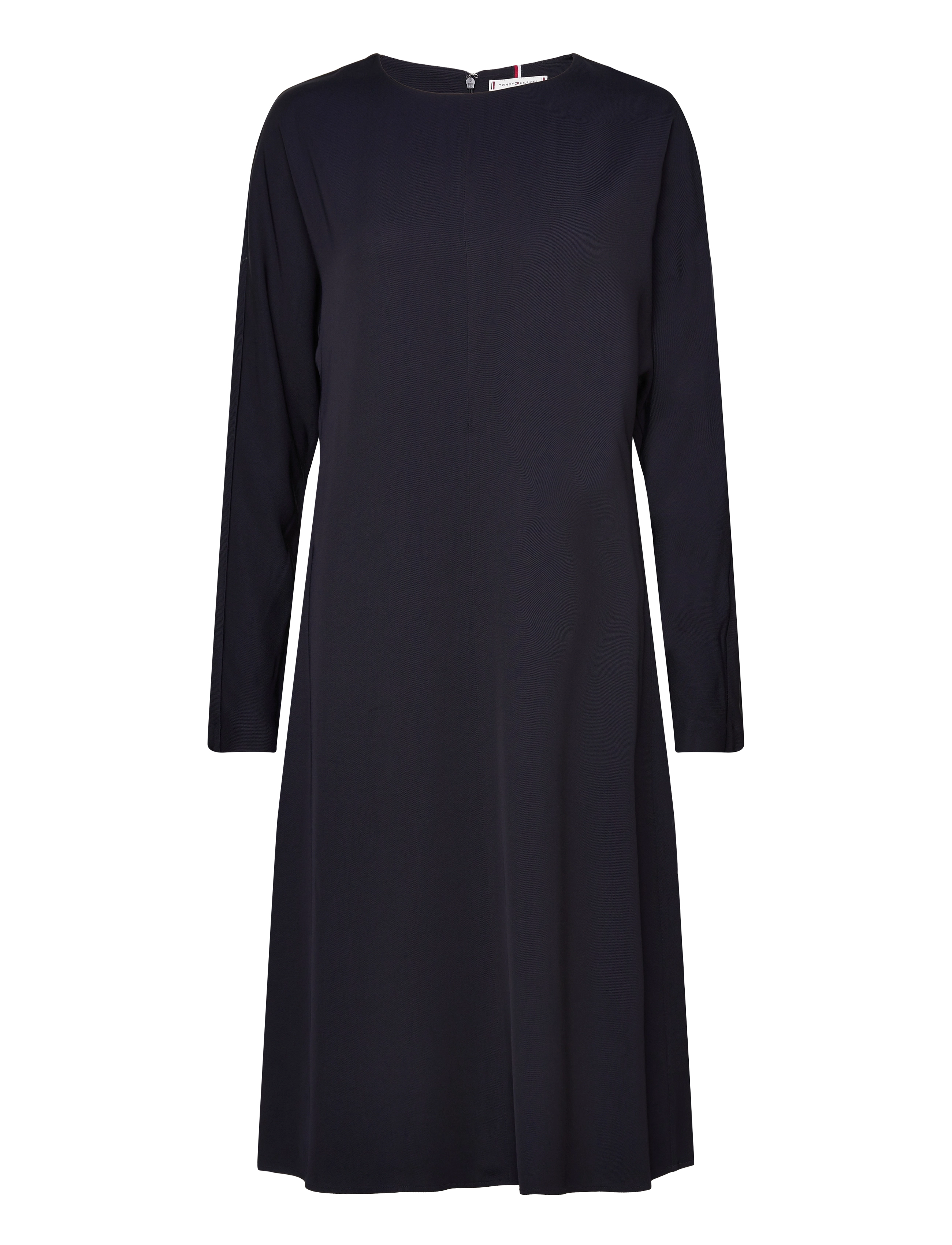 TOMMY HILFIGER Viscose Twill Shirtdress Ls Navy - 36 - Damen