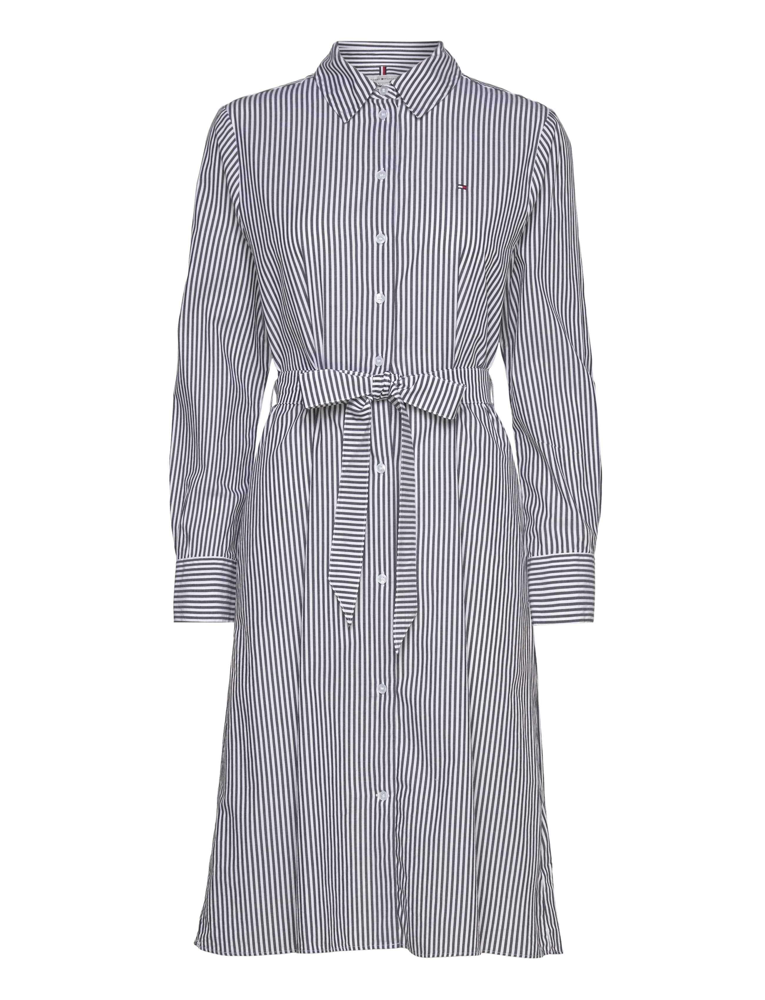 Tommy Hilfiger - ESSENTIAL KNEE SHIRT DRESS - ithaka stp/ desert sky - 1