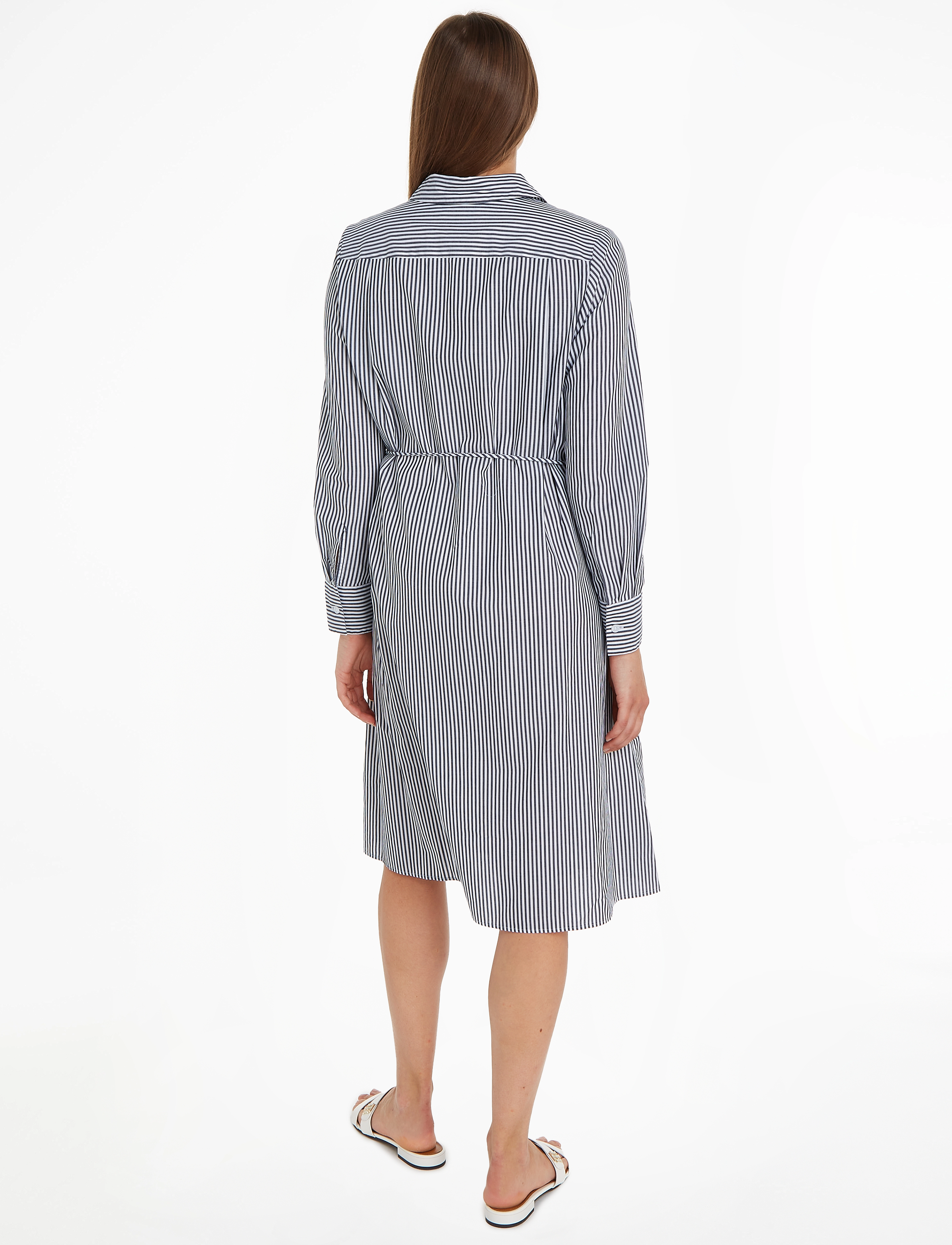 Tommy Hilfiger - ESSENTIAL KNEE SHIRT DRESS - ithaka stp/ desert sky - 3