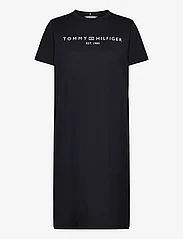 Tommy Hilfiger - RLX CORP LOGO TSHIRT DRS SS - t-shirtklänningar - desert sky - 0