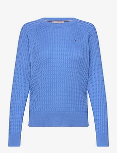 CO CABLE C-NK SWEATER, Tommy Hilfiger