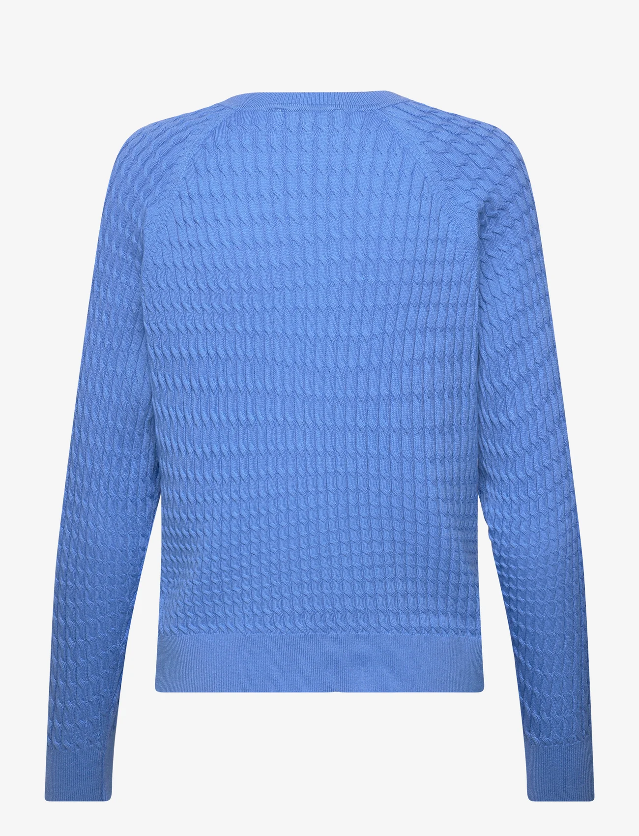 Tommy Hilfiger - CO CABLE C-NK SWEATER - pullover - blue spell - 1