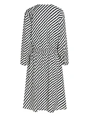 Tommy Hilfiger - ZIGZAG WAISTED MIDI DRESS - shirt dresses - zig zag print/ whte base - 1