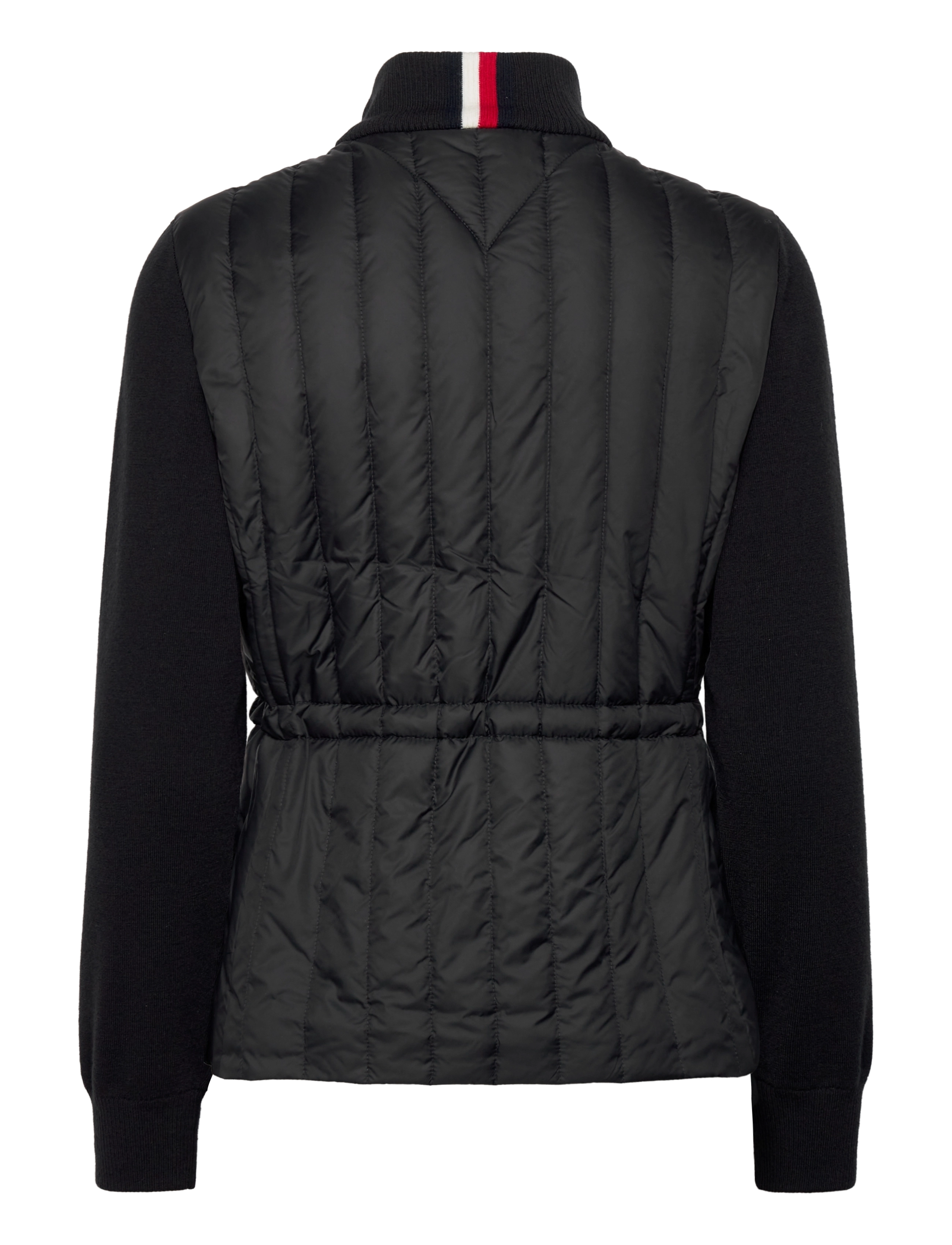 Tommy Hilfiger - LW PADDED KNIT MIX JACKET - black - 1
