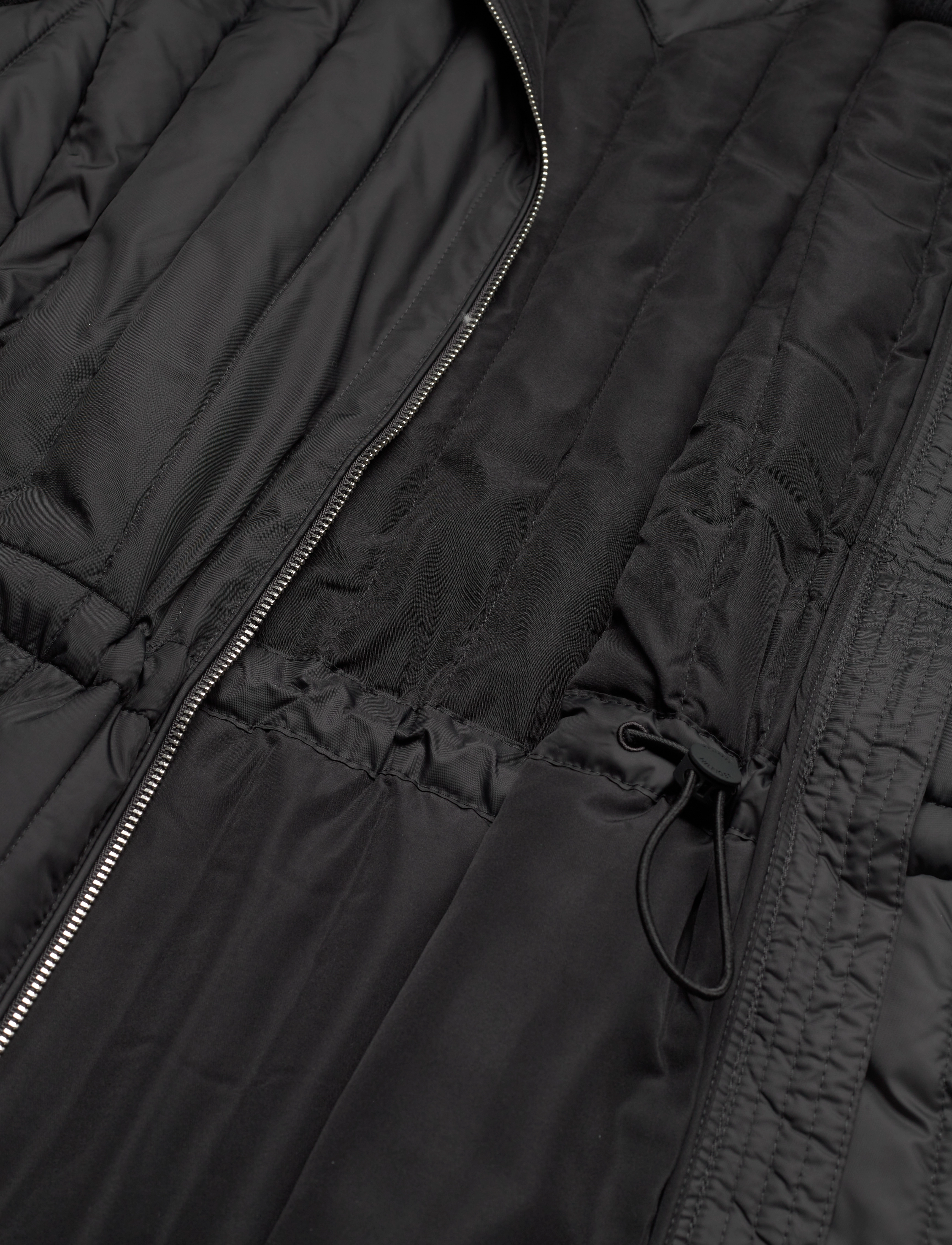 Tommy Hilfiger - LW PADDED KNIT MIX JACKET - black - 4