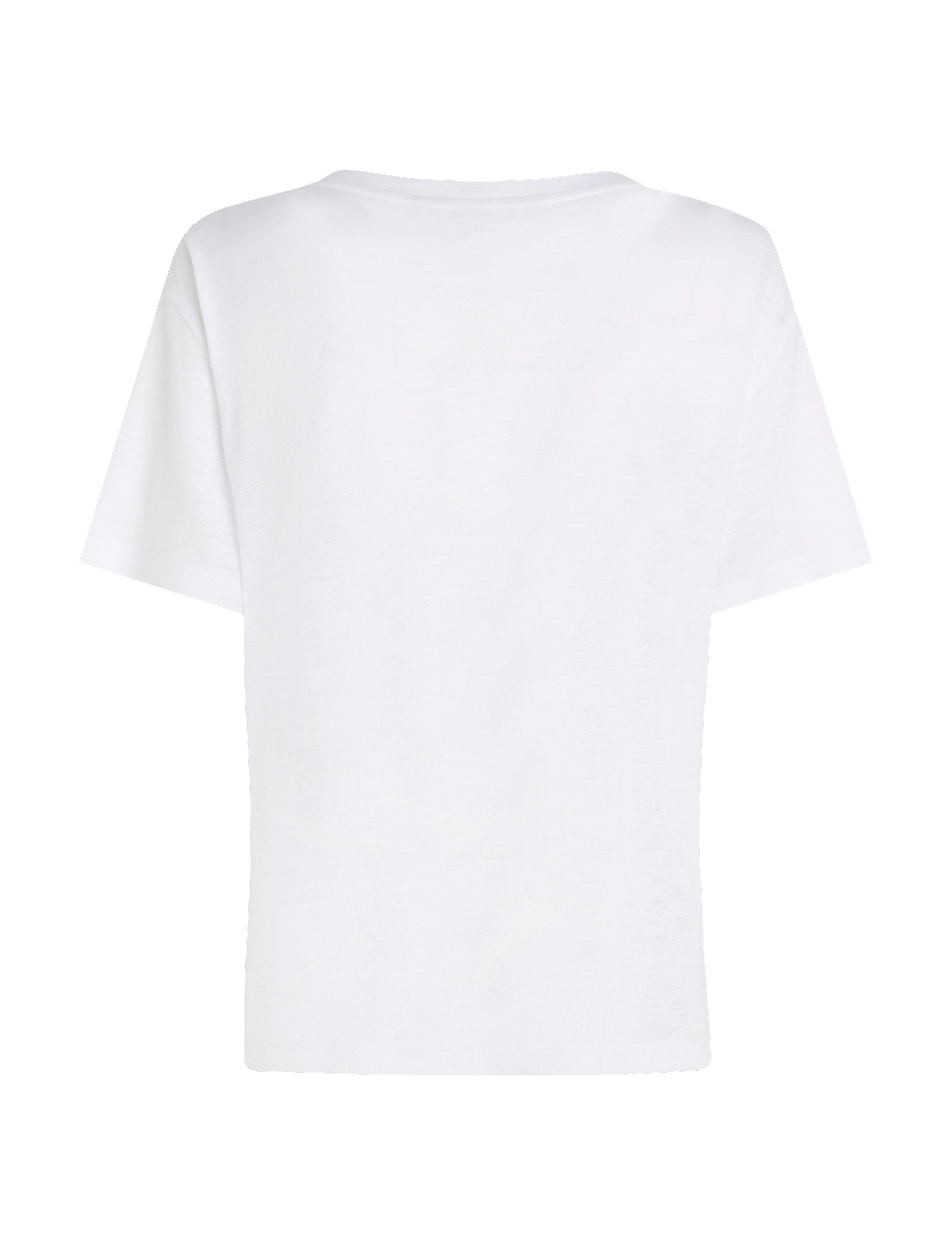 Tommy Hilfiger - RLX LINEN LYOCELL V-NK SS - th optic white - 4