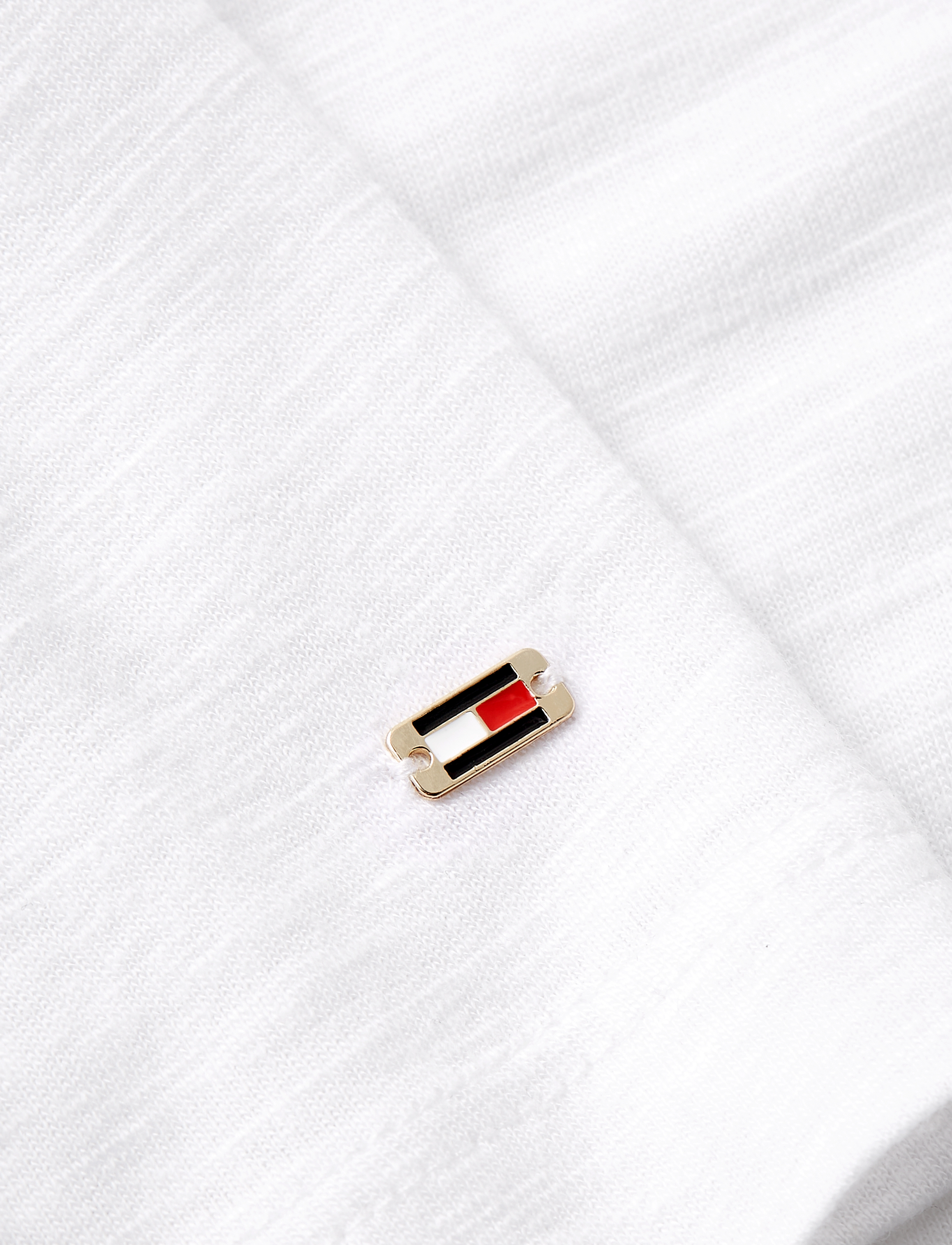Tommy Hilfiger - RLX LINEN LYOCELL V-NK SS - th optic white - 5