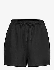 Tommy Hilfiger - PULL ON CASUAL LINEN SHORT - casual szorty - black - 0