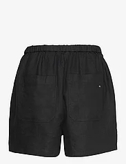 Tommy Hilfiger - PULL ON CASUAL LINEN SHORT - casual szorty - black - 1