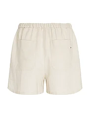 Tommy Hilfiger - PULL ON CASUAL LINEN SHORT - casual shorts - light beige - 4