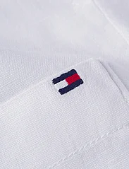Tommy Hilfiger - LINEN SS SHIRT - kortærmede skjorter - th optic white - 5