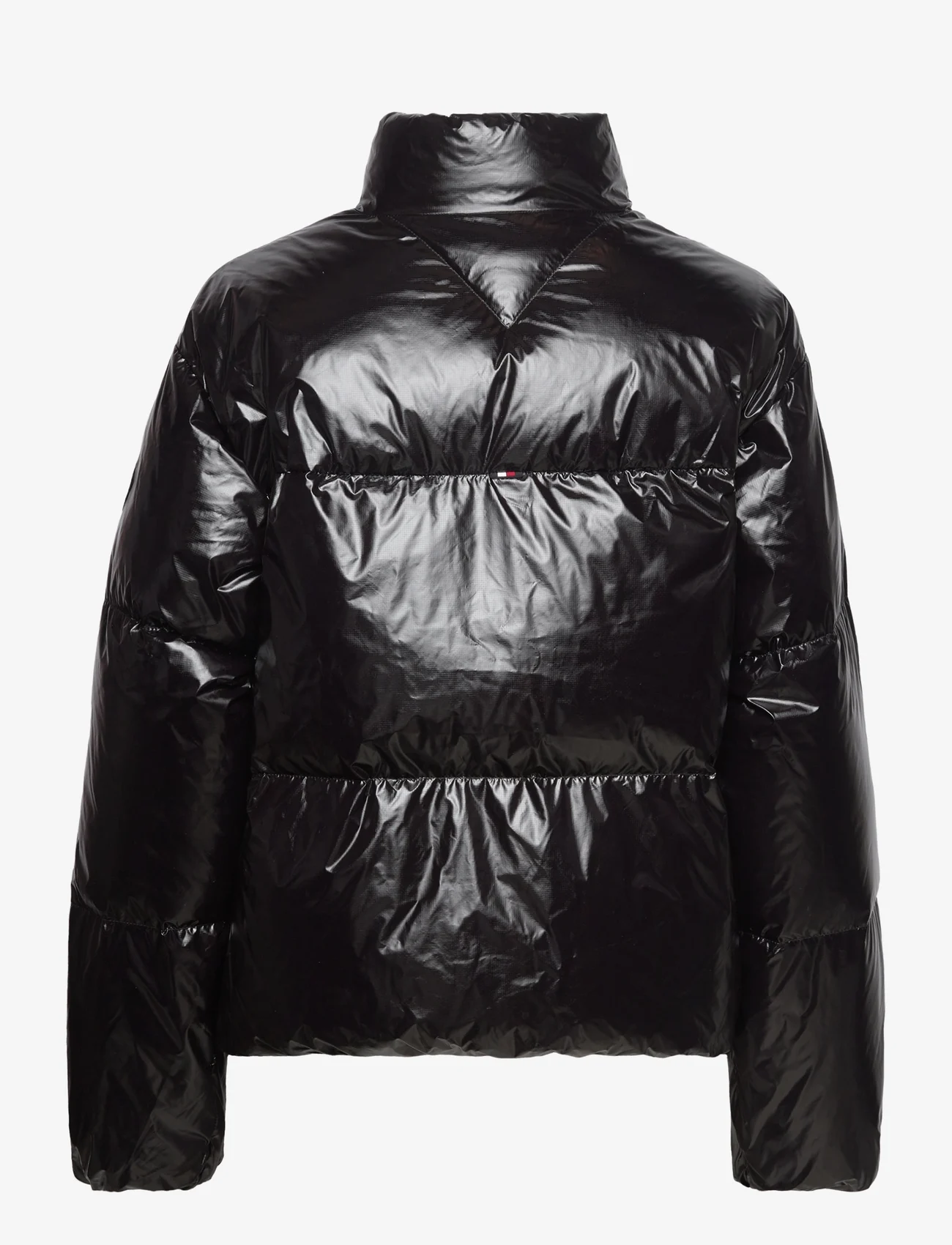 Tommy Hilfiger - NEW YORK GLOSS PUFFER JACKET - down- & padded jackets - black - 1