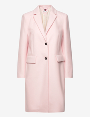 CLASSIC LIGHT WOOL BLEND COAT - WHIMSY PINK