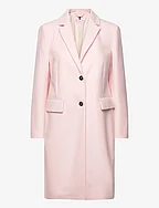 CLASSIC LIGHT WOOL BLEND COAT - WHIMSY PINK