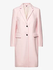 Tommy Hilfiger - CLASSIC LIGHT WOOL BLEND COAT - talvemantlid - whimsy pink - 0