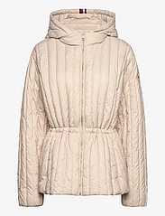 Tommy Hilfiger - CRV FEMININE LW DOWN JACKET - quilted jackets - classic beige - 0