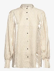 Tommy Hilfiger - EID PAJAMA BLOUSE - blouses met lange mouwen - seal imd geo/ calico - 2