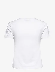 Tommy Hilfiger - SLIM FLAG SCRIPT TEE SS - marškinėliai - th optic white - 1