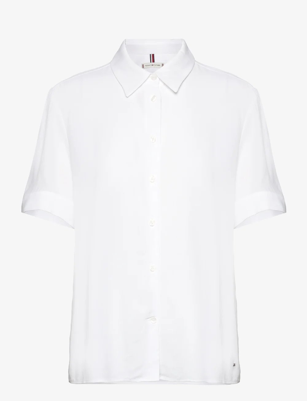 Tommy Hilfiger Essential Fluid Ss Shirt Short sleeved shirts Boozt