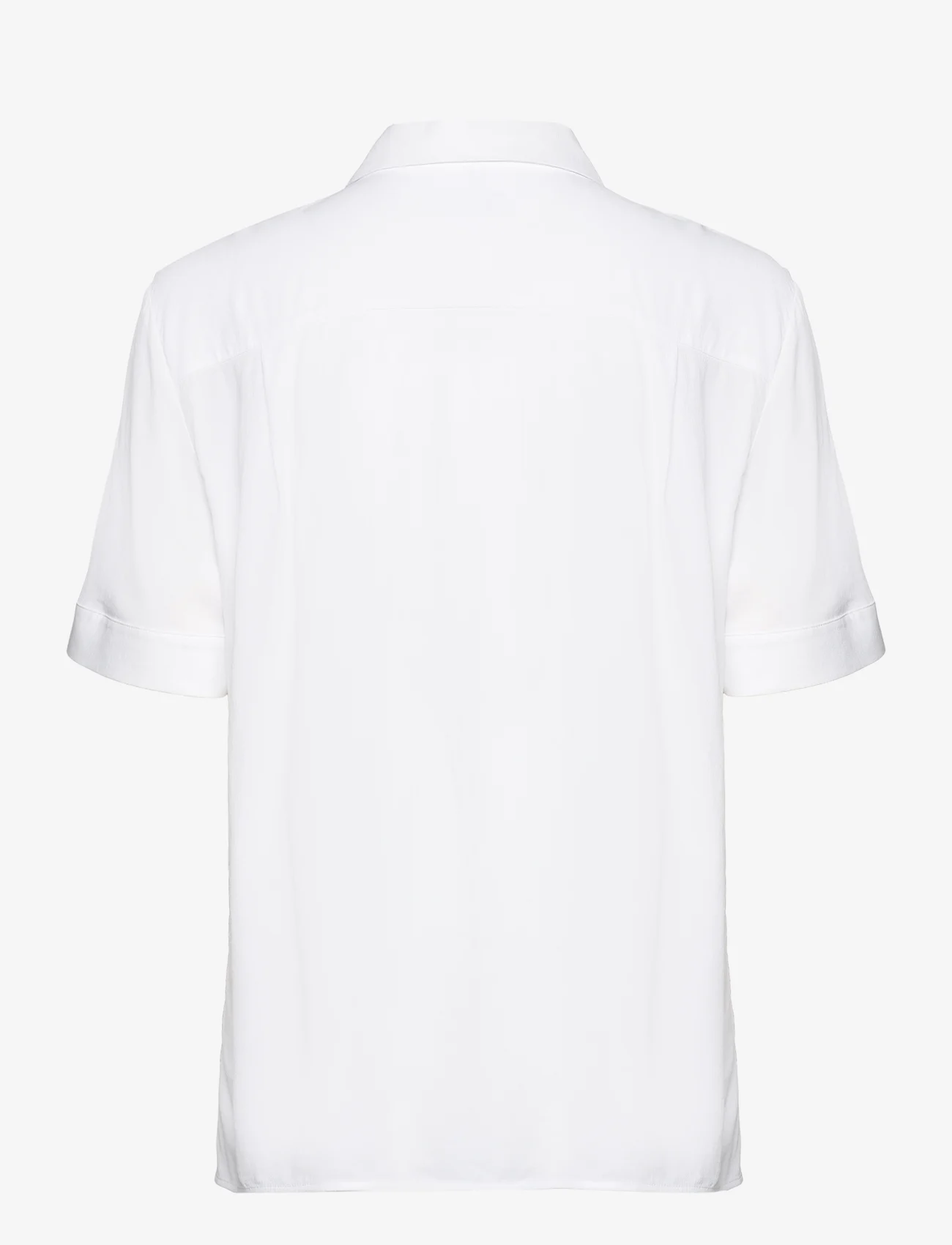 Tommy Hilfiger - ESSENTIAL FLUID SS SHIRT - overhemden met korte mouwen - th optic white - 1