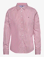Tommy Hilfiger - GINGHAM REGULAR LS SHIRT - long-sleeved shirts - gingham/ teaberry - 0