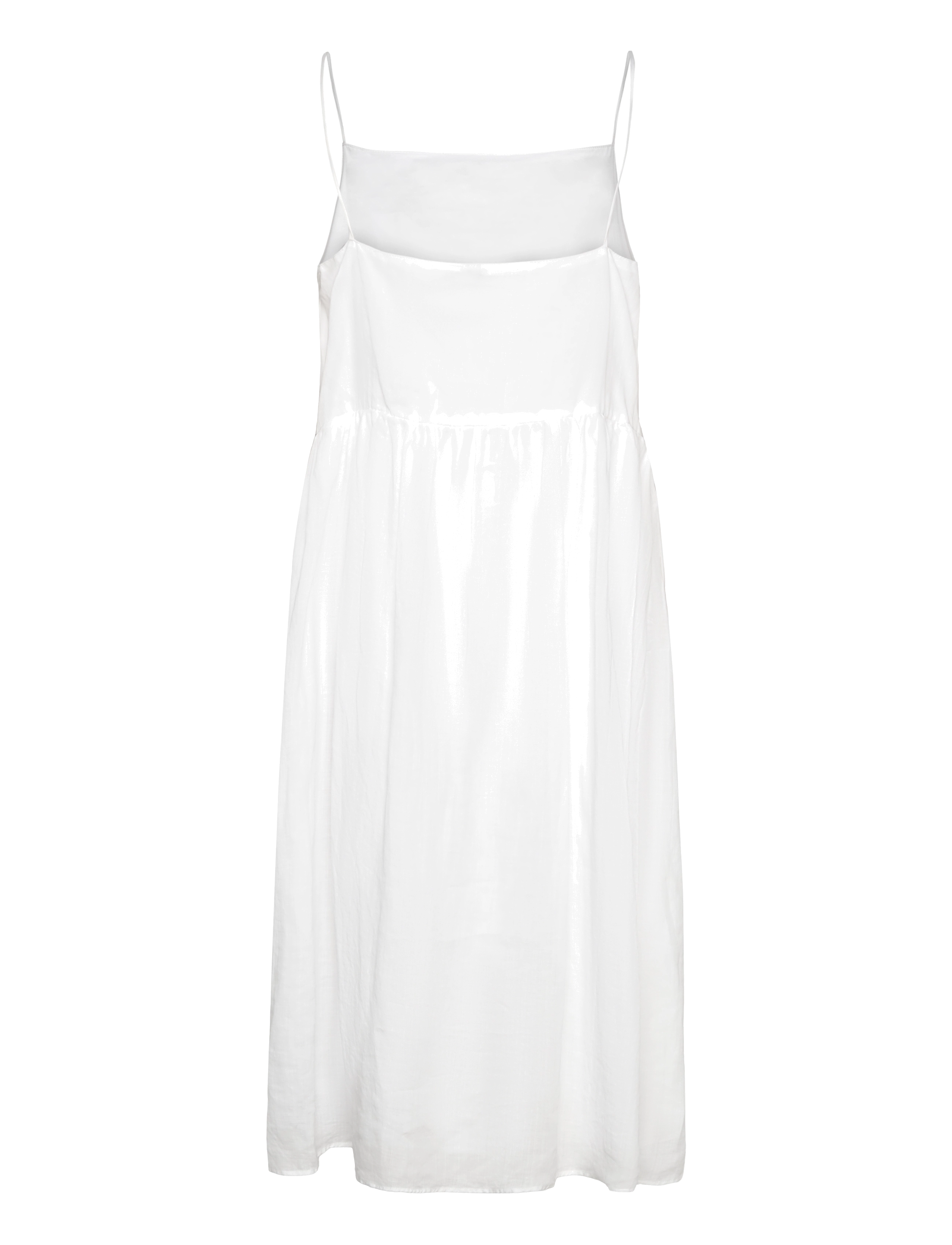 Tommy Hilfiger - LINEN MIDI SLIP DRESS - th optic white - 1