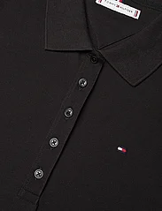 Tommy Hilfiger - REG BRETON MIDI POLO DRESS SS - marškinėlių tipo suknelės - black - 2