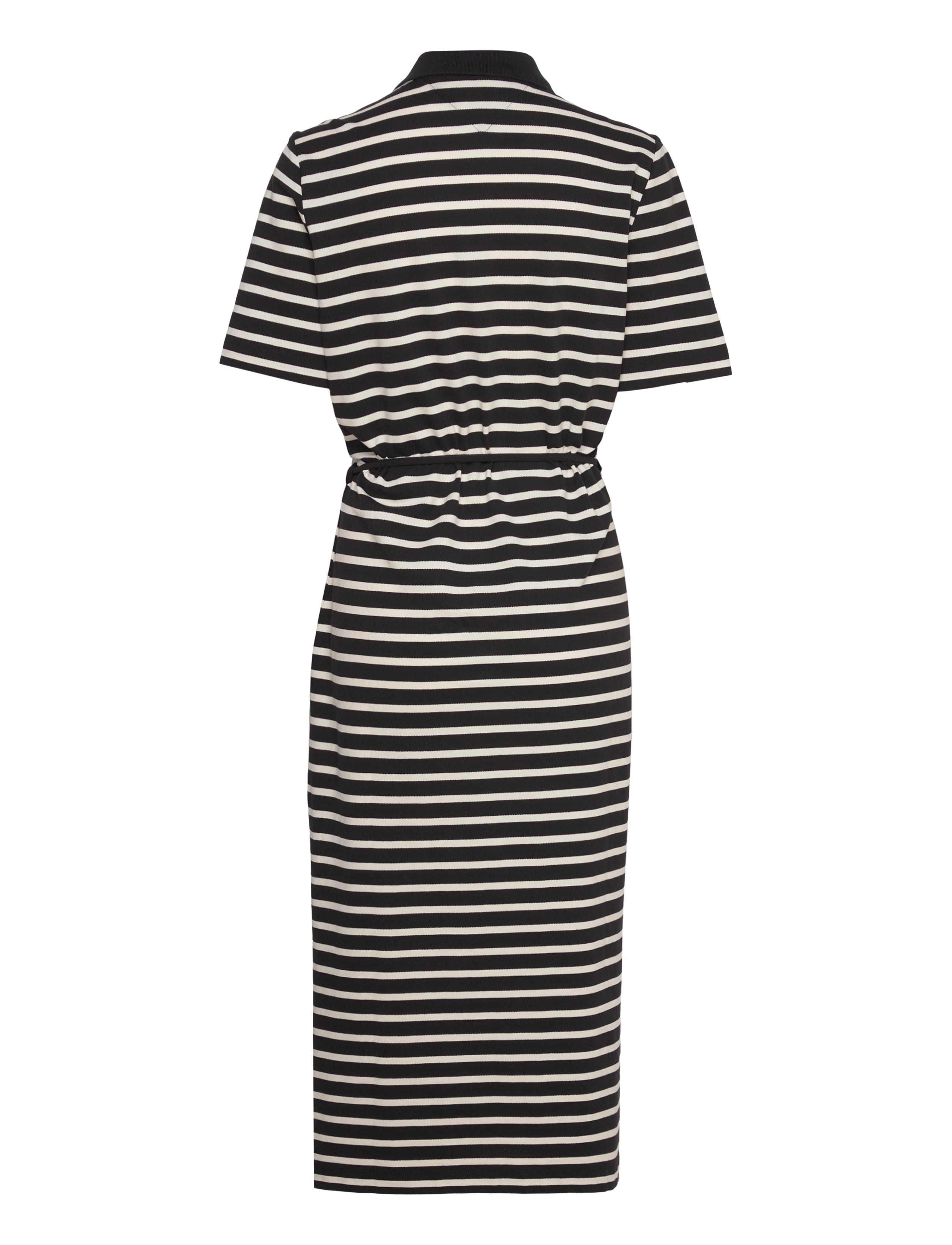 Tommy Hilfiger - REG BRETON MIDI POLO DRESS SS - breton stp/ black/ calico - 2