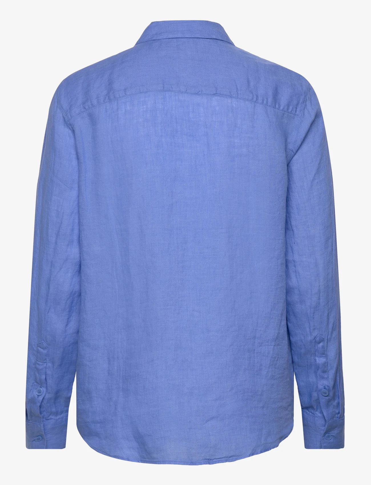 Tommy Hilfiger - LINEN RELAXED SHIRT LS - lininiai marškiniai - blue spell - 1