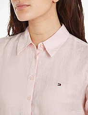 Tommy Hilfiger - LINEN RELAXED SHIRT LS - lina krekli - whimsy pink - 3