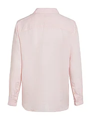 Tommy Hilfiger - LINEN RELAXED SHIRT LS - lininiai marškiniai - whimsy pink - 4