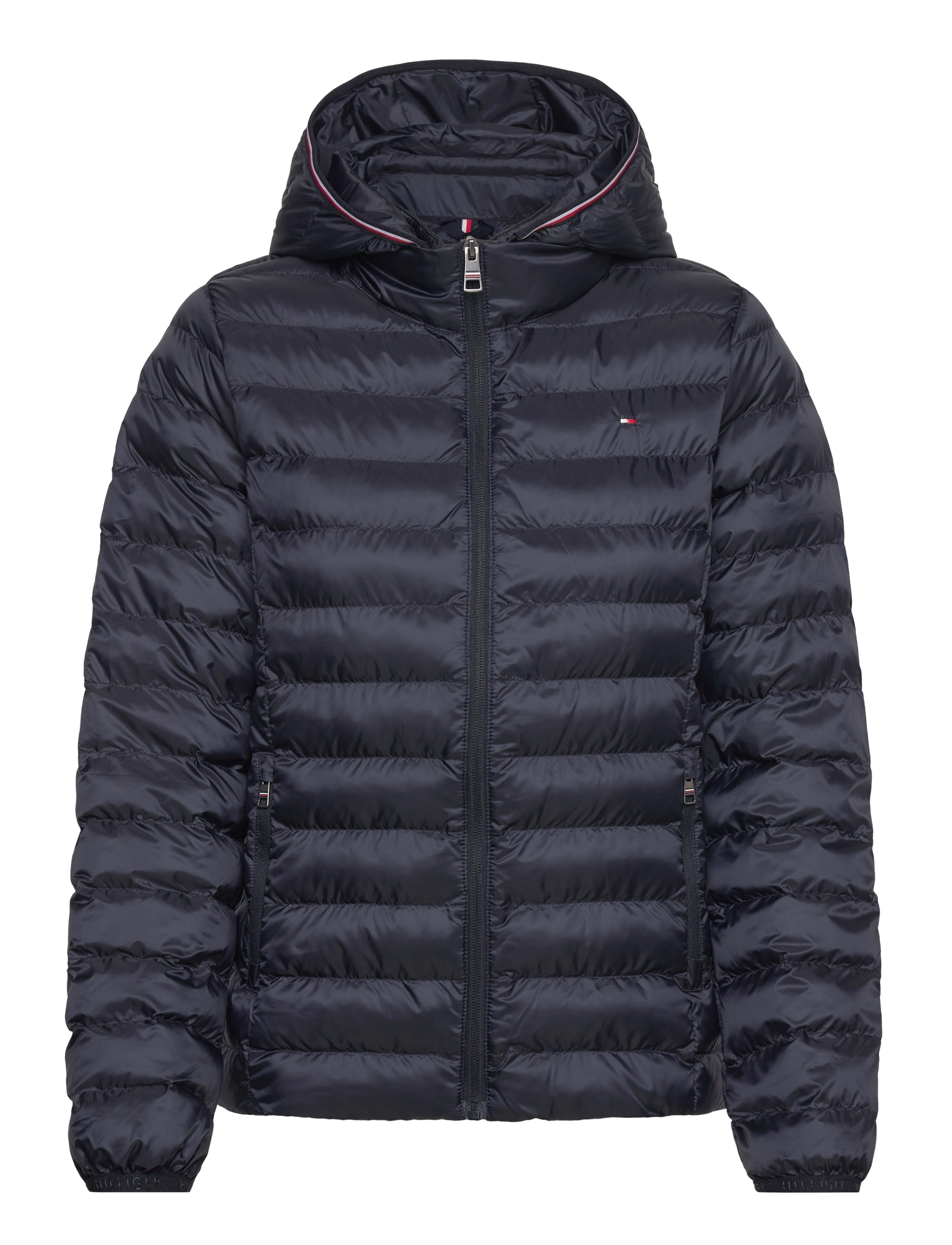 Tommy Hilfiger LW PADDED GLOBAL STRIPE JACKET - Jakker & Kåper - NAVY BLUE / navy