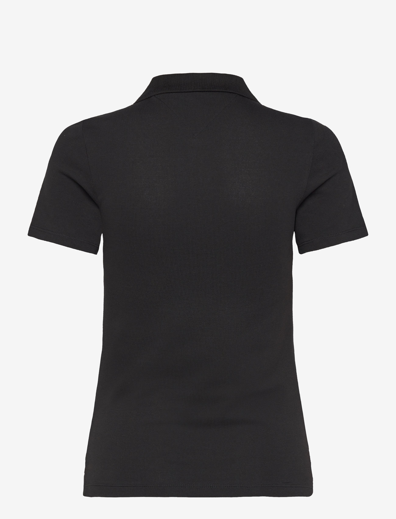 Tommy Hilfiger - 1985 SLIM PIQUE POLO SS - polo marškinėliai - black - 2