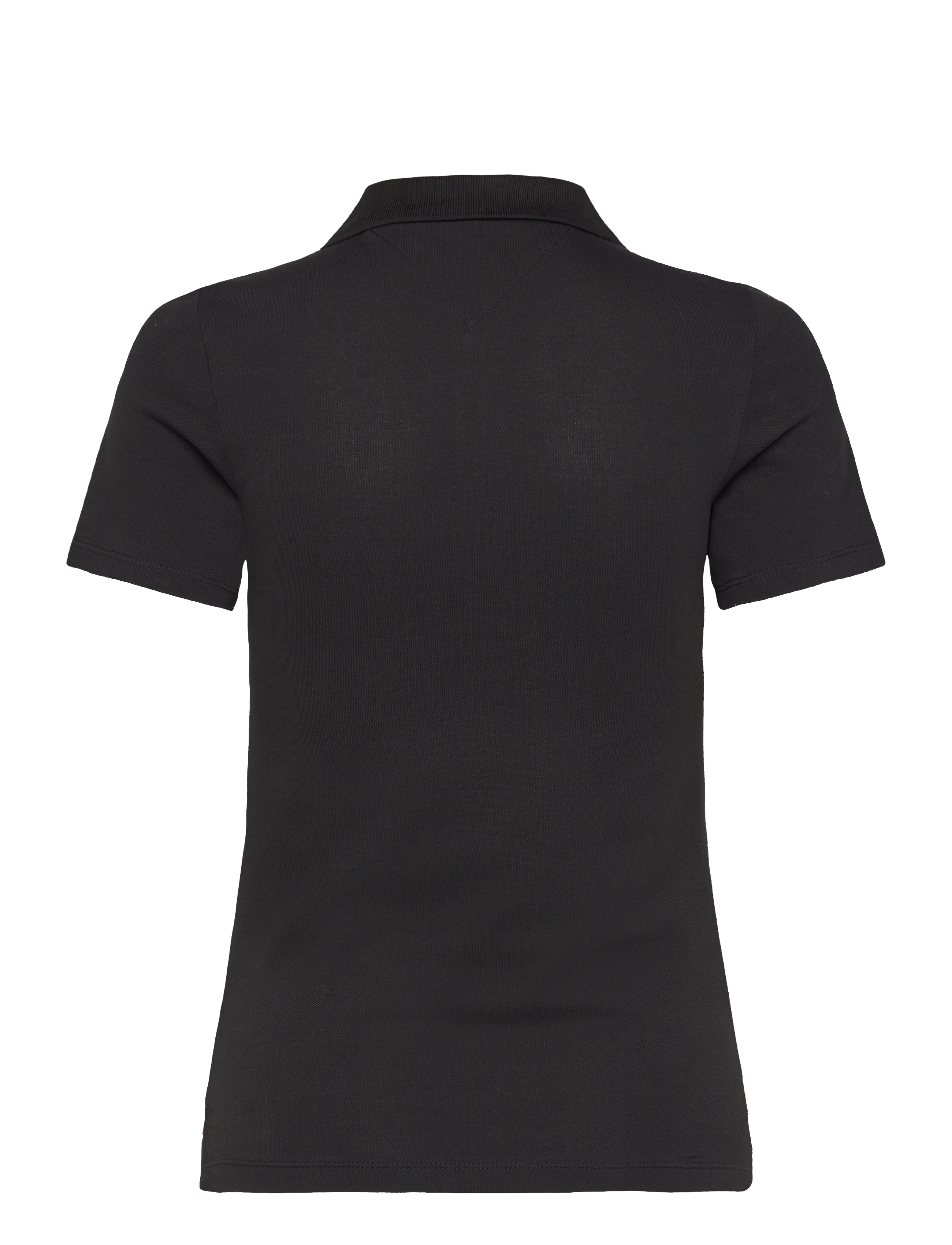 Tommy Hilfiger - 1985 SLIM PIQUE POLO SS - poloskjorter - black - 2