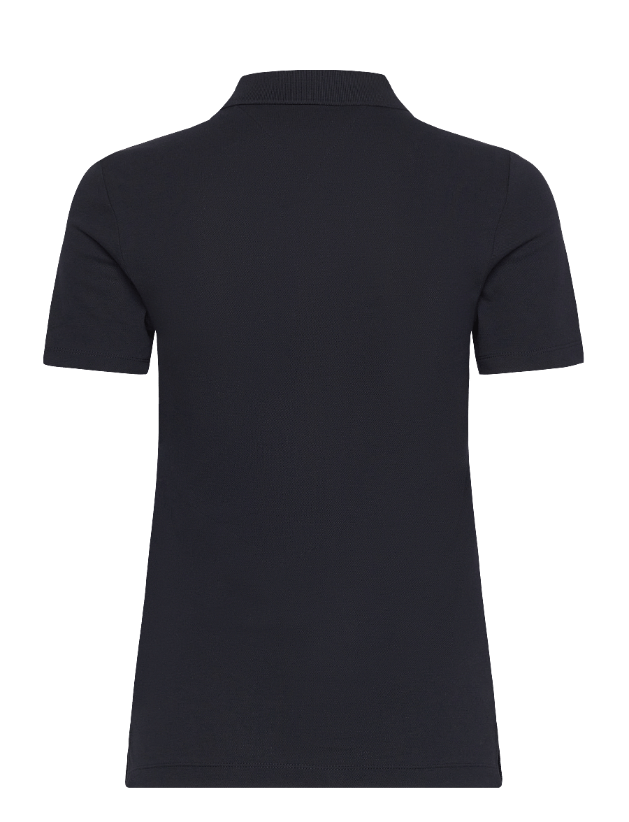 Tommy Hilfiger - 1985 SLIM PIQUE POLO SS - poloshirts - navy blue - 2
