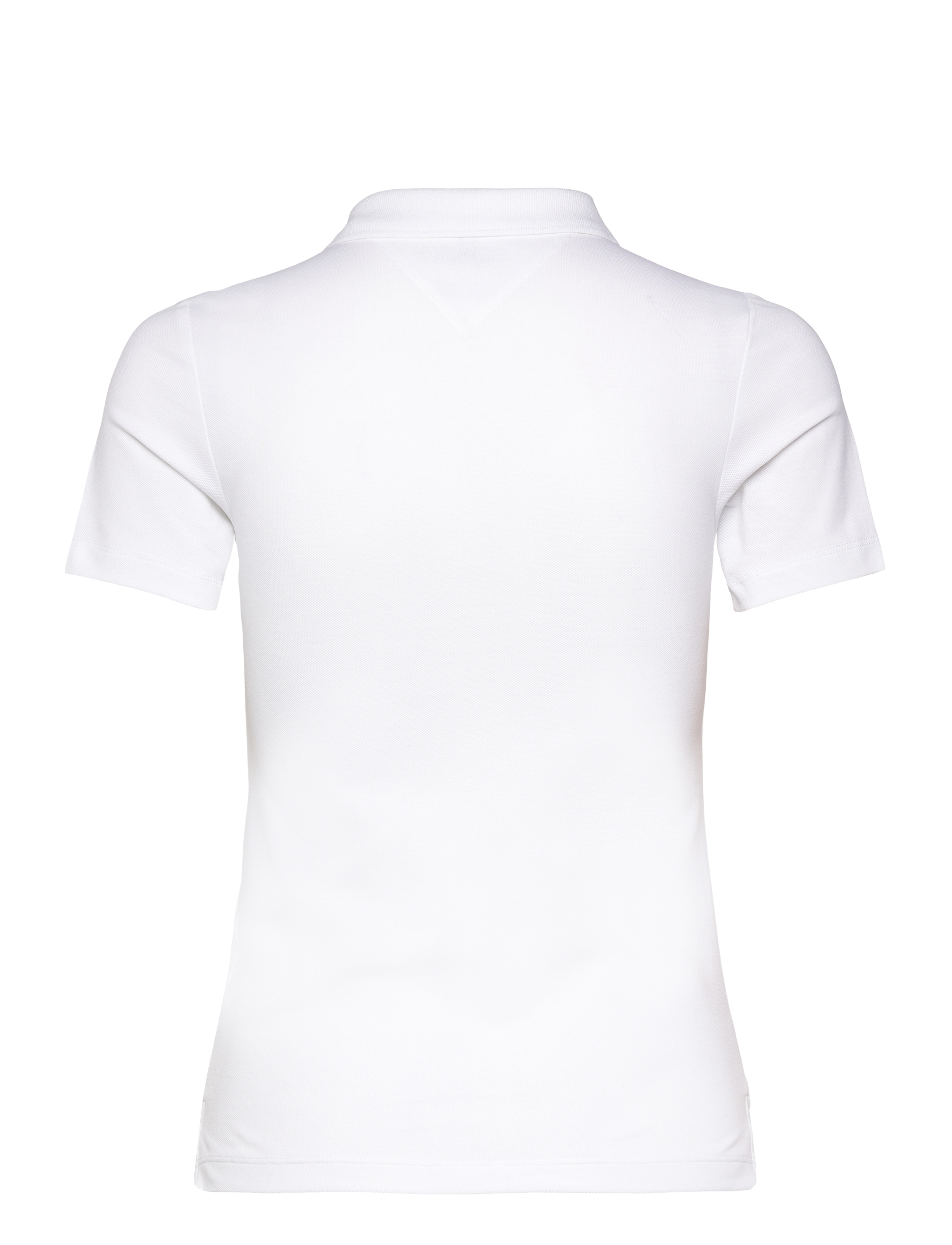 Tommy Hilfiger - 1985 SLIM PIQUE POLO SS - polos - th optic white - 2