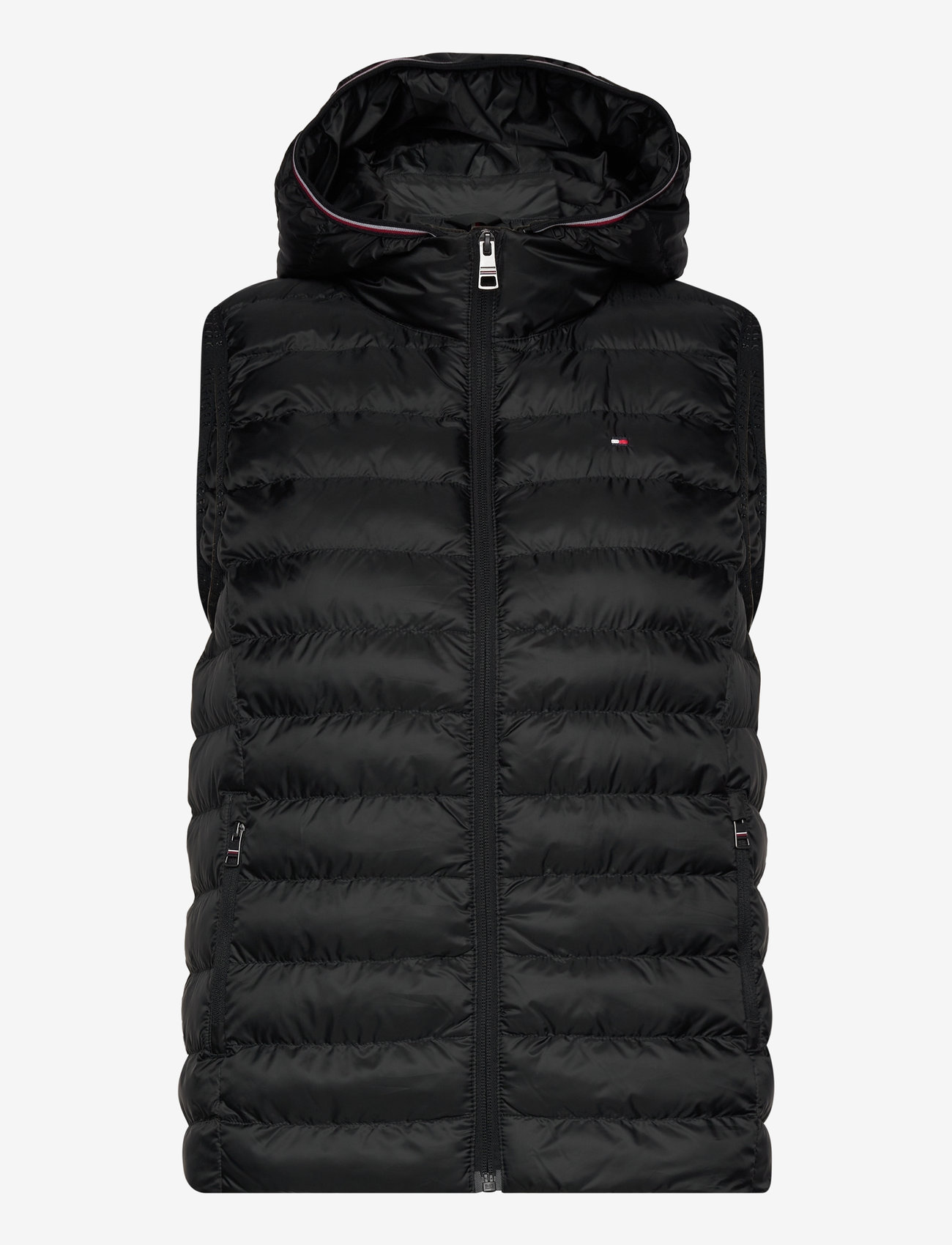 トップス MSCHF HOODED STRIPE VEST MEANT TO BE HOODIE VEST - BLACK – CREEPS