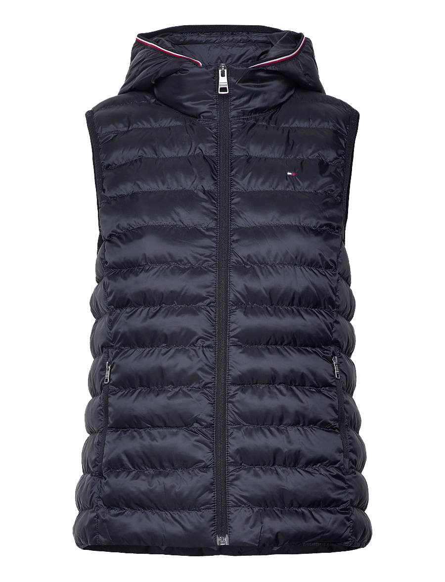 Tommy Hilfiger - LW PADDED GLOBAL STRIPE VEST - vestes de printemps - navy blue - 1