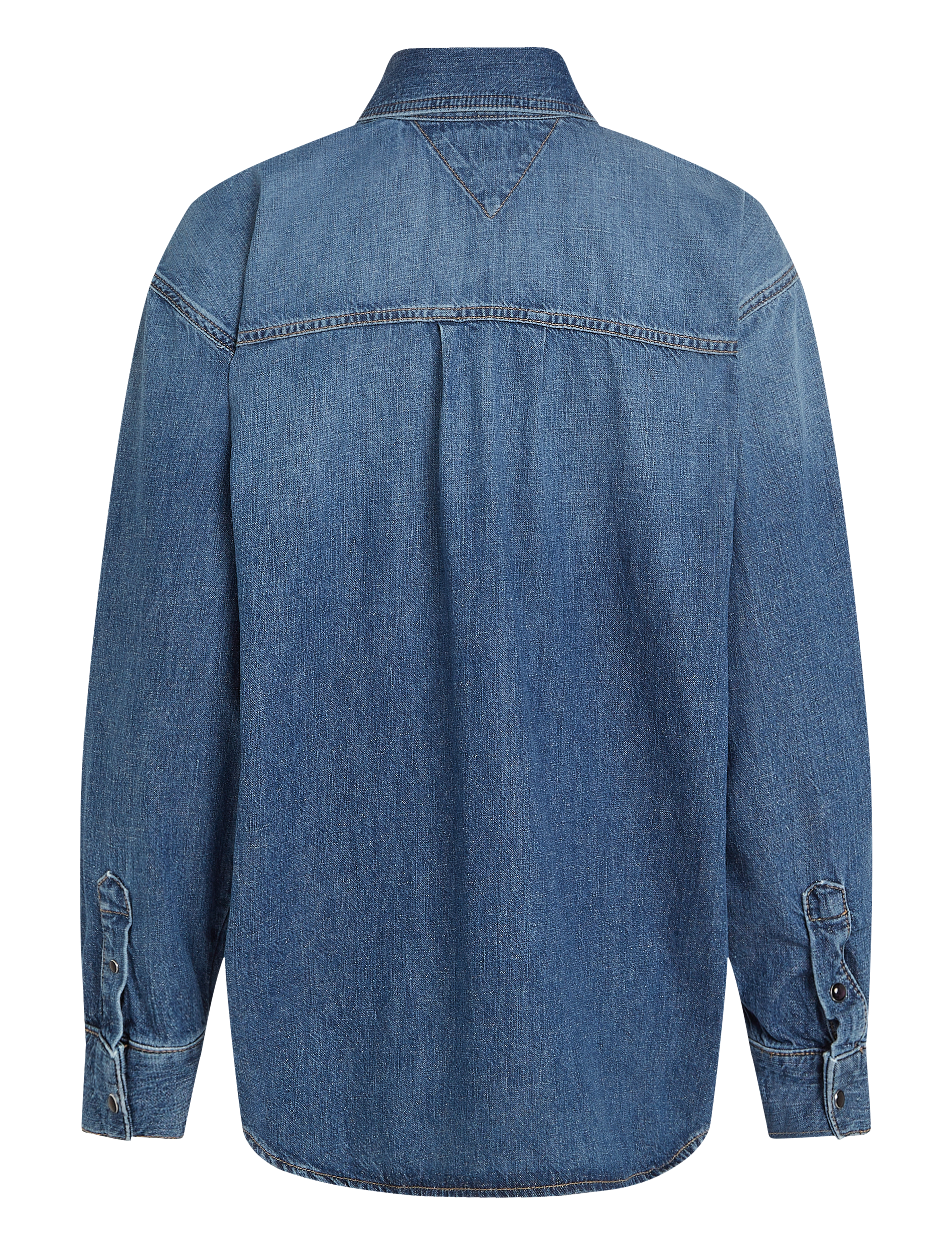 Tommy Hilfiger - DNM LS RELAXED SHIRT BETH - beth - 4