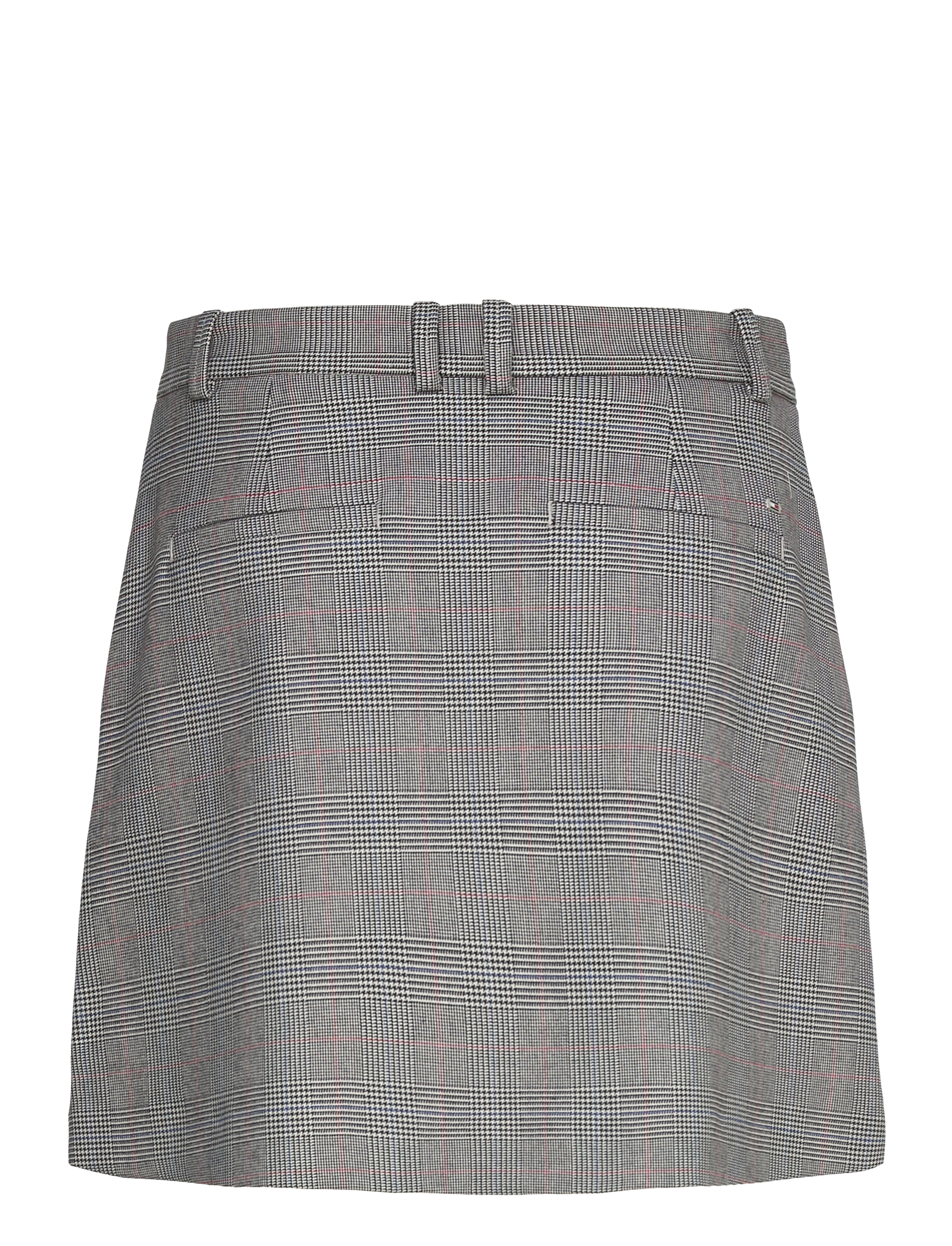 Tommy Hilfiger - POW CHECK SHORT SKIRT - korte nederdele - global stp check/ s/ texture h grey - 2