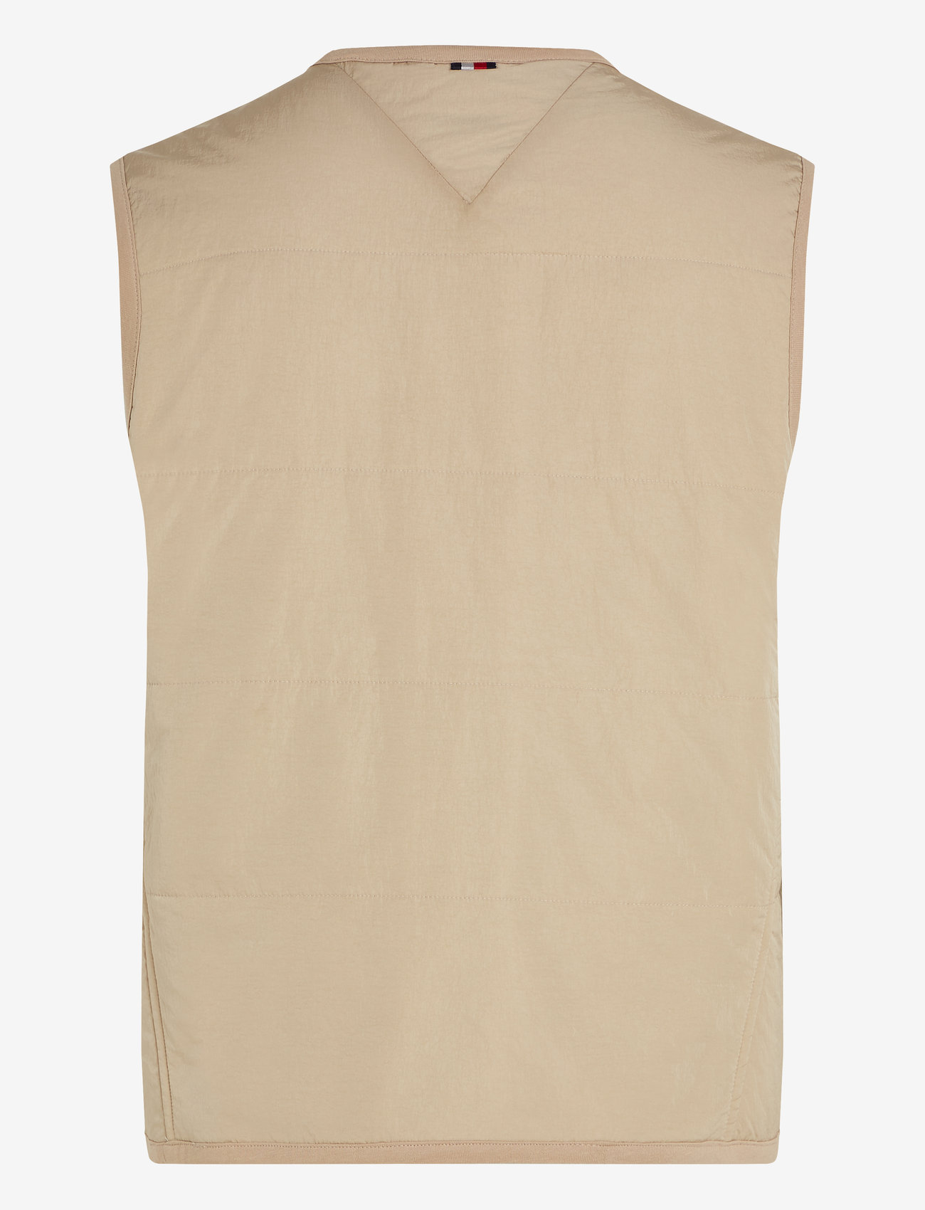 Tommy Hilfiger - JERSEY LINED VEST - sügisjakid - beige - 4