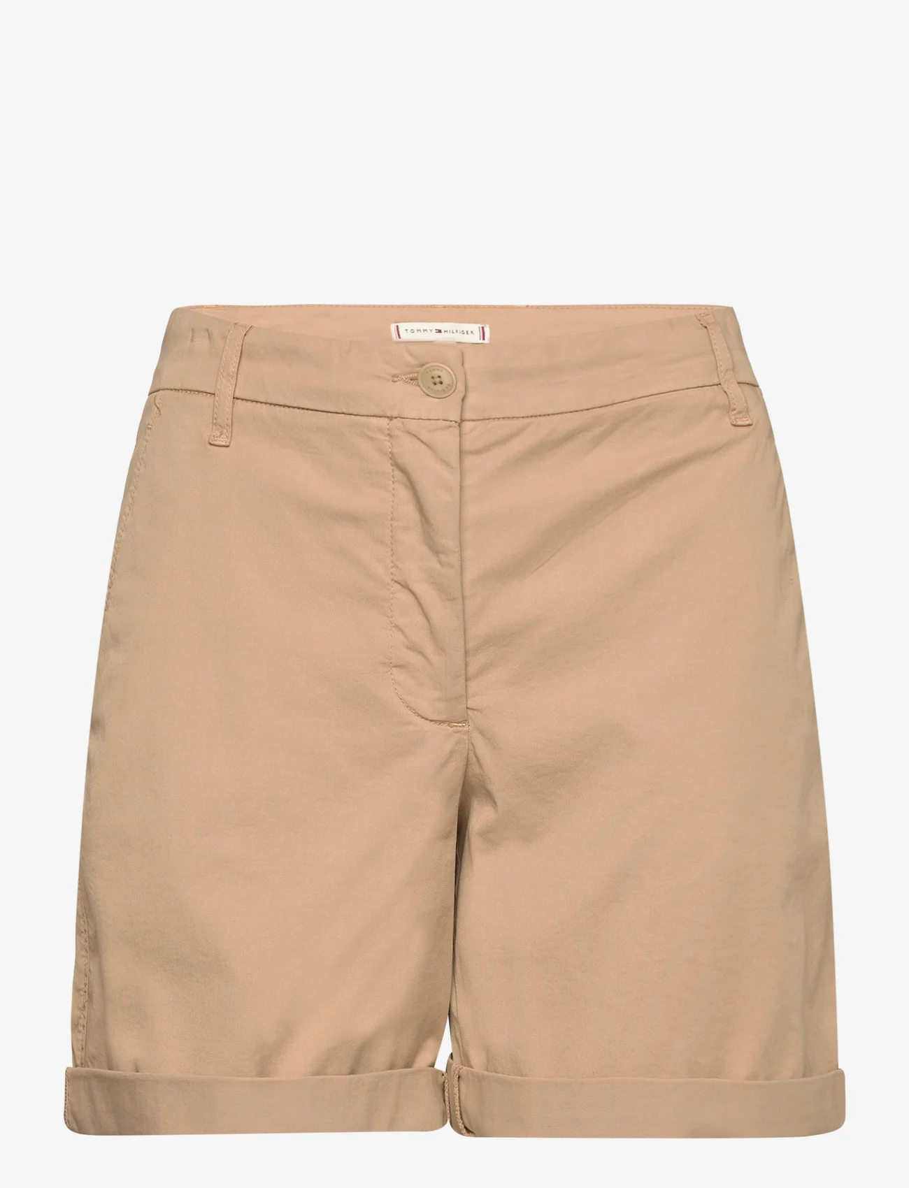 Tommy Hilfiger - CO BLEND GMD CHINO SHORT - chino-shorts - beige - 0