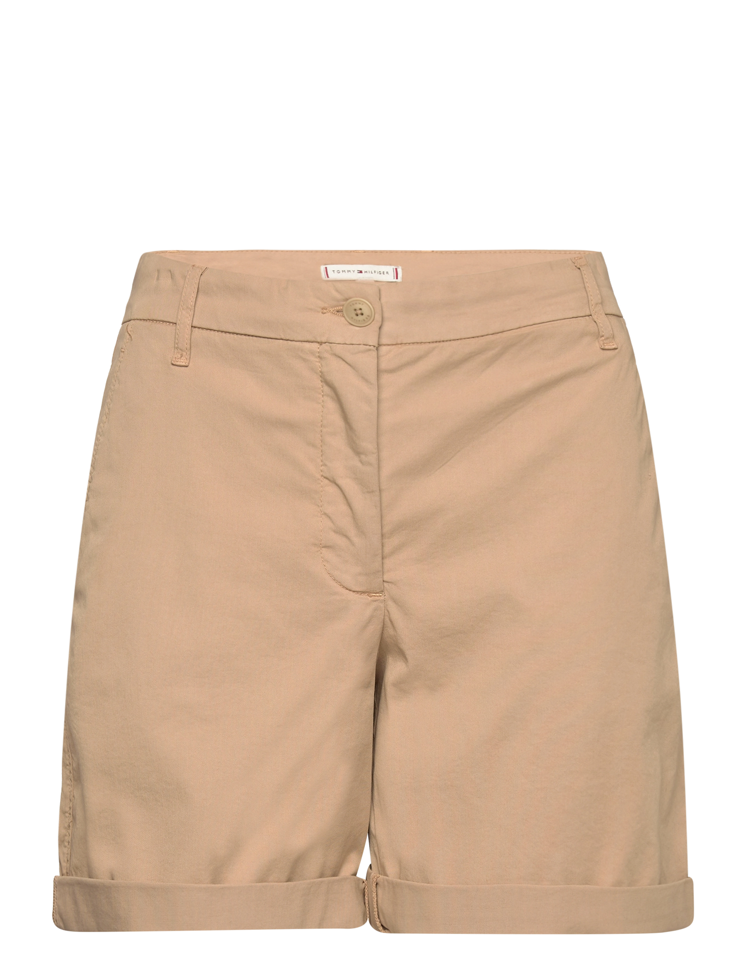 Tommy Hilfiger CO BLEND GMD CHINO SHORT - Kleidung - BEIGE / beige