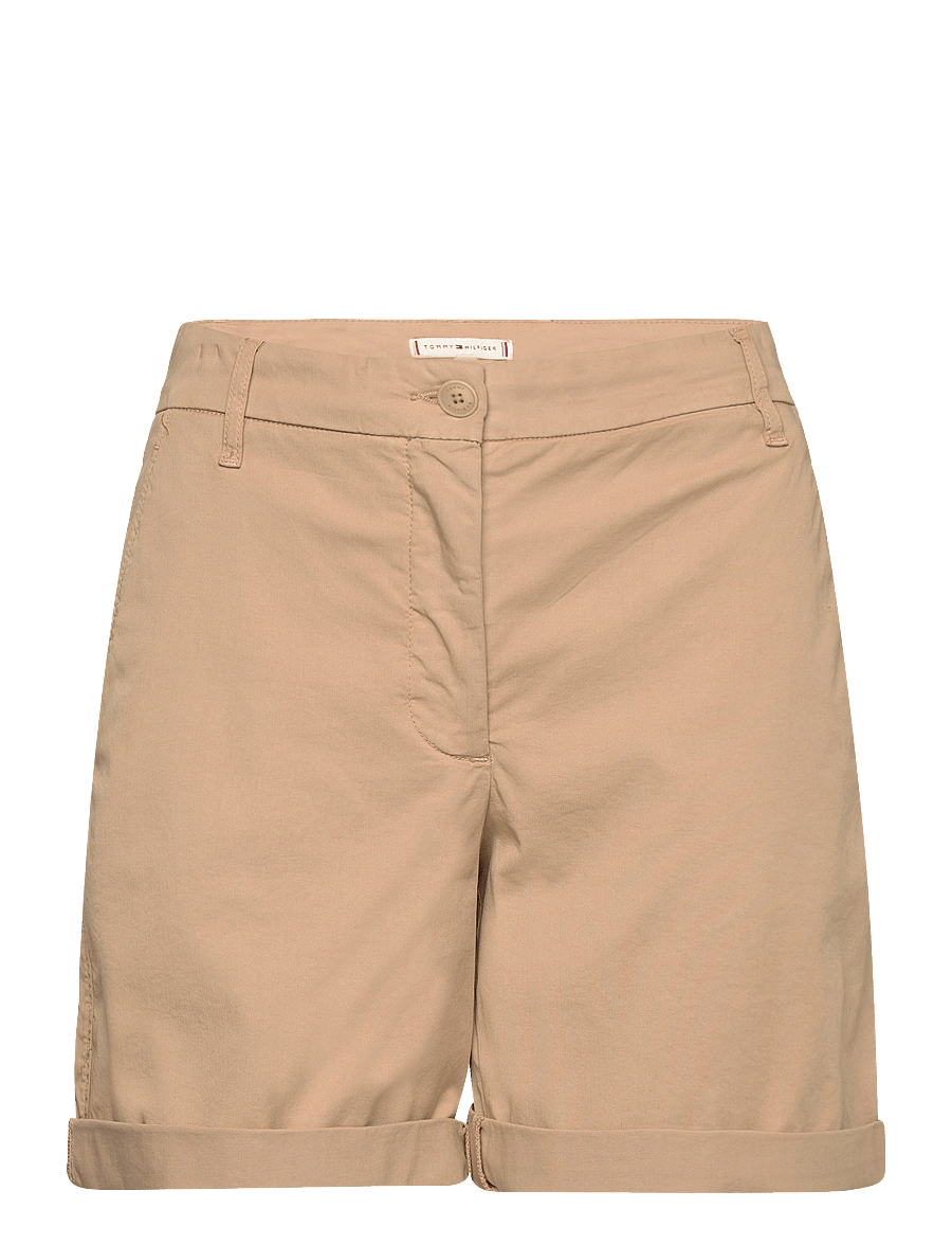 Tommy Hilfiger - CO BLEND GMD CHINO SHORT - chino-shorts - beige - 1