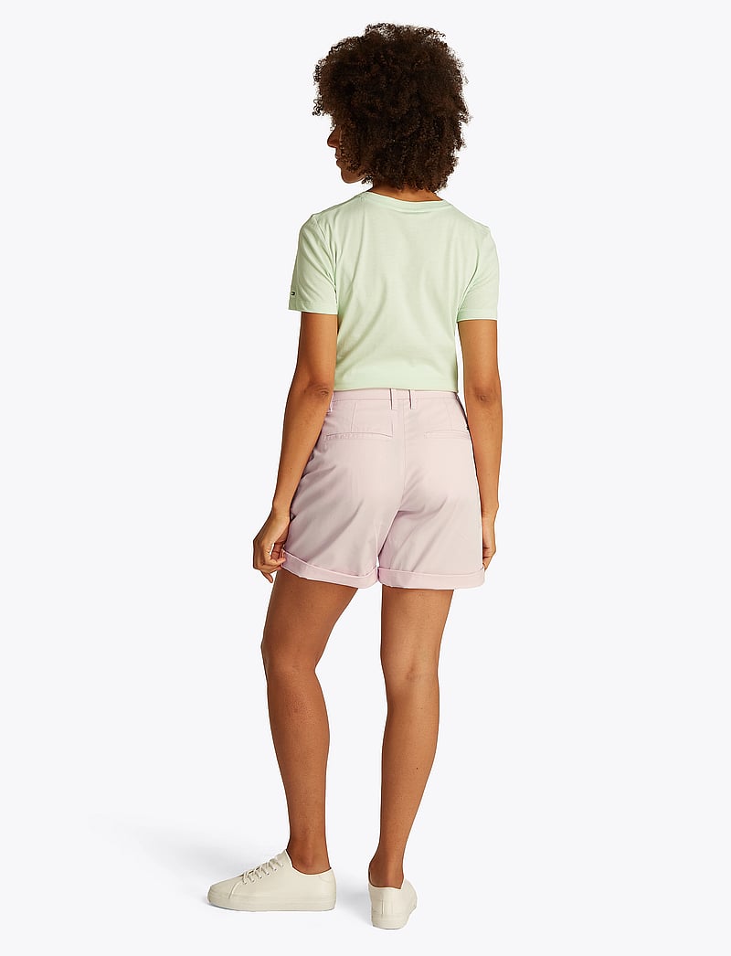 Tommy Hilfiger - CO BLEND GMD CHINO SHORT - chino-shorts - light pink - 3