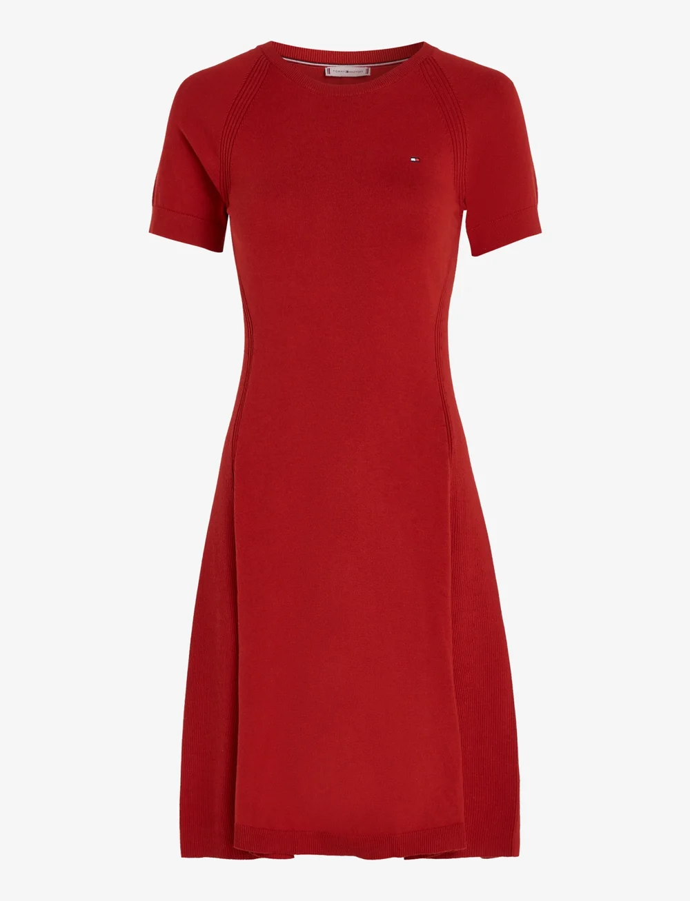 Tommy Hilfiger Co Jersey Stitch F f Dress Midi dresses Boozt