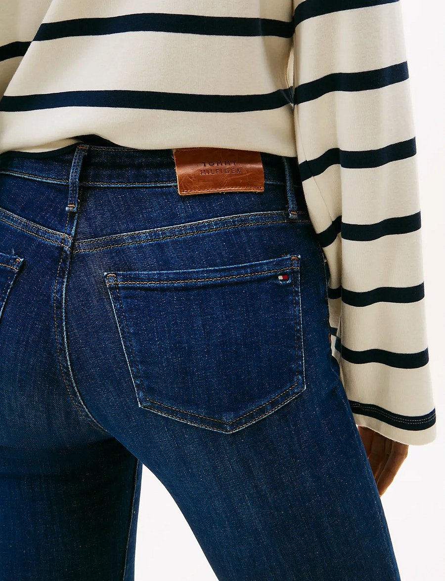 Tommy Hilfiger - NOS COMO SKINNY RW DARK BLUE - skinny jeans - nos dark blue - 3